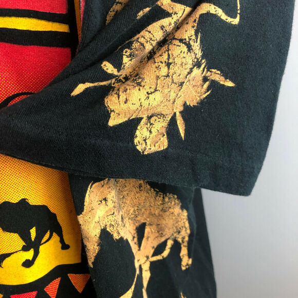 Vintage Disney The Lion King All Over Print Movie T-Shirt USA Made Adult OSFA - Picture 3 of 7